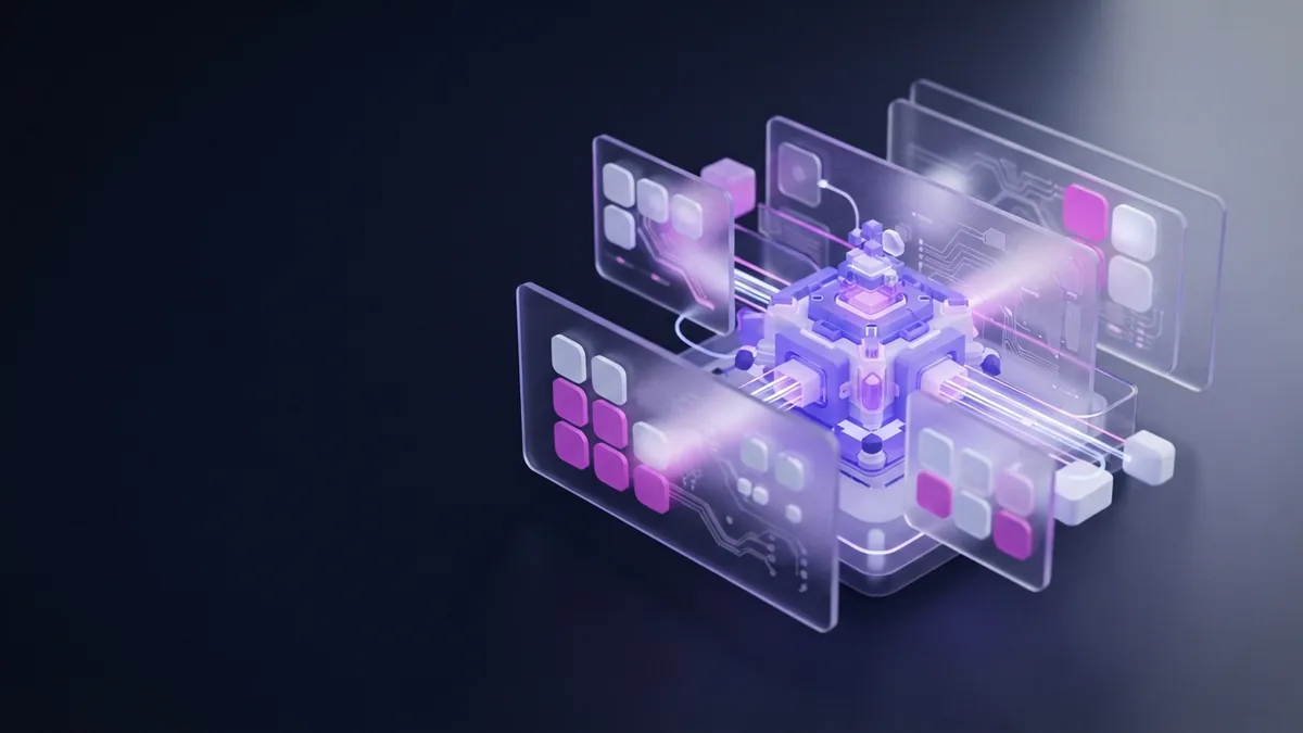 Layered abstract control hub for secure MCP access and team oversight