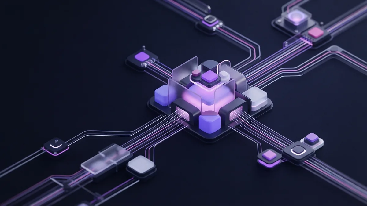Isometric geometric paths showing different software development models